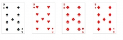 CSS仿真扑克牌效果