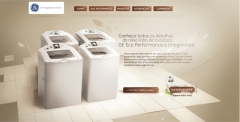 GE洗衣机网站设计欣赏