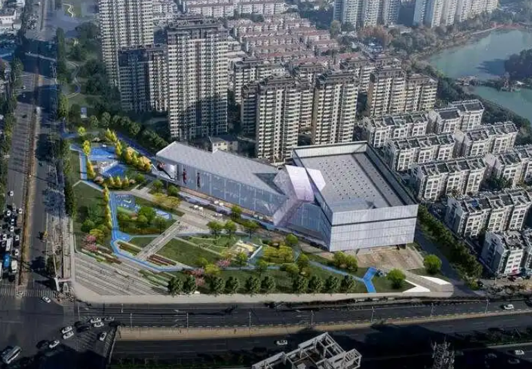 合肥新站高新区民生全民健身中心项目观摩配套工程迎来技术工艺观摩